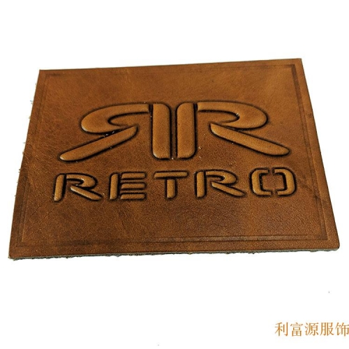 厂家直销真皮皮标、头层皮皮标、二层皮皮标